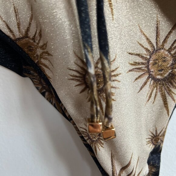 "SEA SALT" sun print one piece swimsuit (Reversible) - Size L - Picture 6 of 7